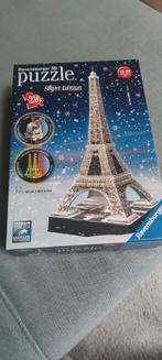 Ravensburger 3D puzzel Eiffeltoren night edition, Ophalen of Verzenden, Minder dan 500 stukjes, Zo goed als nieuw, Rubik's of 3D-puzzel