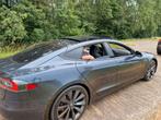 Tesla Model S90D met gratis laden!!!, Auto's, Tesla, Automaat, Zwart, Model S, Origineel Nederlands