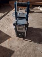 Makita DMR108 Bouwradio - Robuust en Betrouwbaar, Ophalen of Verzenden, Gebruikt, Bouwradio