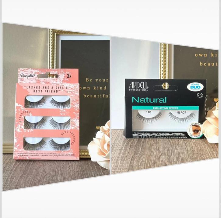 Nepwimpers / lashes 4 paar - NIEUW, Sieraden, Tassen en Uiterlijk, Uiterlijk | Cosmetica en Make-up, Nieuw, Toebehoren, Ogen, Zwart