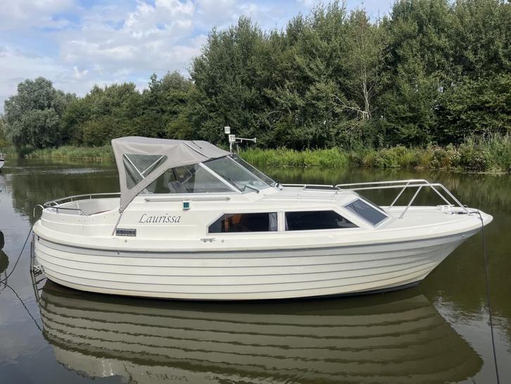 SCAND 25 Classic AV Noorse Spitsgatter (bj 1994), Watersport en Boten, Motorboten en Motorjachten, Gebruikt, Polyester, 6 tot 9 meter