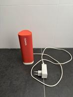 Sonos roam rood met magnetische oplader, Overige typen, Ophalen of Verzenden, Zo goed als nieuw, Sonos