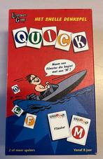 Quick het snelle denkspel van University Games, Een of twee spelers, Ophalen of Verzenden, Nieuw, University
