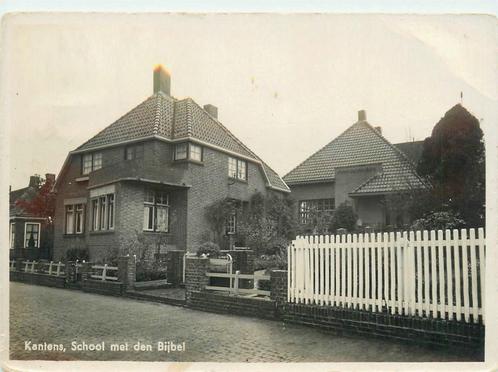 (379-242-033) Kantens  School met den Bijbel, Verzamelen, Ansichtkaarten | Nederland, Groningen, Verzenden