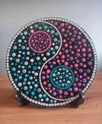 Yin Yang Mandala Punt Schilderen dotpainting cadeau, Huis en Inrichting, Minder dan 50 cm, Nieuw, Ophalen of Verzenden, Schilderij