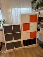 Kallax Boekenkast met Inrichting 4 stuks, Ophalen, Kunststof, Gebruikt, 100 tot 150 cm