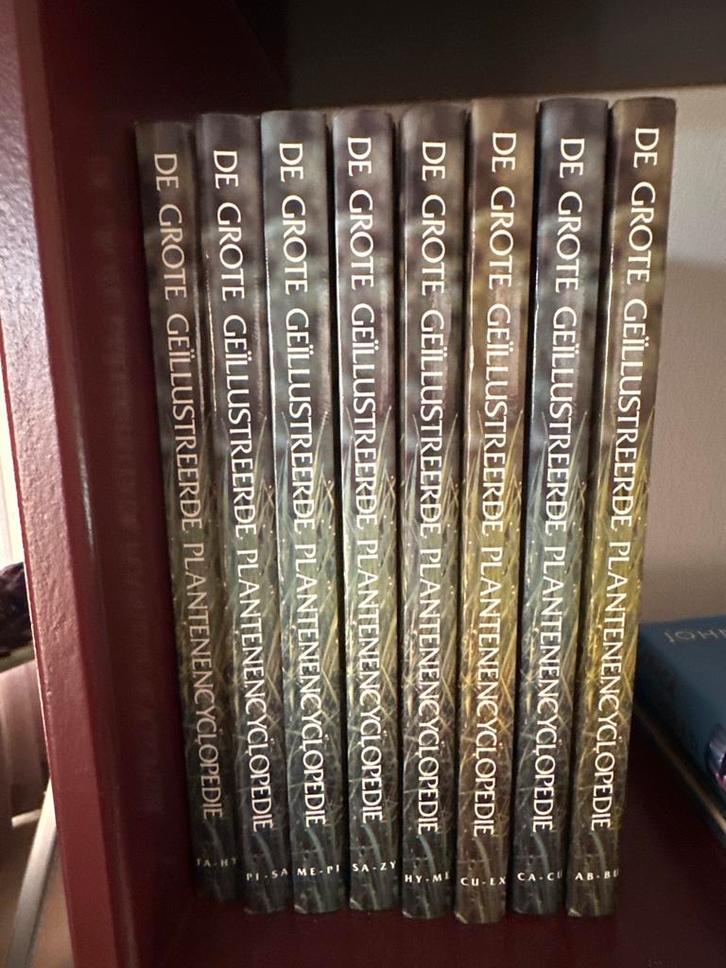 De Grote Geïllustreerde Planten Encyclopedie - Complete Seri, Boeken, Encyclopedieën, Zo goed als nieuw, Complete serie, Bloemen en Planten