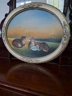 Schilderij uit Collectie A v.d. Veer, Antiek en Kunst, Ophalen of Verzenden