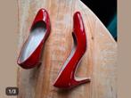 Rode hakschoenen lak, Ophalen of Verzenden, Zo goed als nieuw, Rood