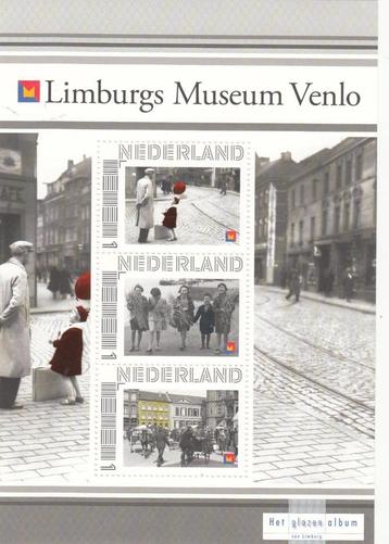 Nederland Postset Limburgs Museum Venlo met zegels + kaarten beschikbaar voor biedingen