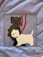 Vintage raamhanger met hondjes, Antiek en Kunst, Ophalen of Verzenden