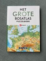 Puzzelboek Grote bosatlas Denksport, Ophalen of Verzenden, Zo goed als nieuw, Puzzelboek
