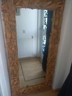 Teak houten spiegel 70x143 teak rand is 13 cm breed, Huis en Inrichting, Woonaccessoires | Spiegels, Ophalen, Zo goed als nieuw