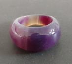 Amethyst Ring Paars, Sieraden, Tassen en Uiterlijk, Ringen, Overige materialen, Paars, Ophalen of Verzenden, Zo goed als nieuw