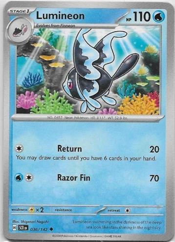 Stellar Crown,  Lumineon [uncommon] 36/142 beschikbaar voor biedingen