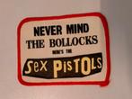 Sex Pistols never mind punk vintage logo patch embleem, Ophalen of Verzenden, Nieuw, Kleding