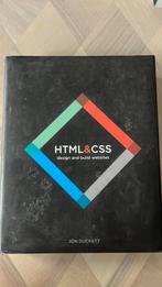 HTML & CCS design and build websites, Boeken, Ophalen of Verzenden, Zo goed als nieuw