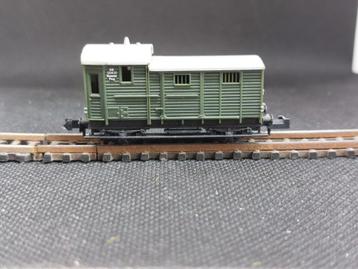 Minitrix 3254 - Goederentrein begeleidingswagen Pwg (13211) beschikbaar voor biedingen