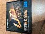 Gigabyte h610m k ddr4 lga 1700 moederbord., Computers en Software, Moederborden, Ophalen of Verzenden, Zo goed als nieuw, DDR4