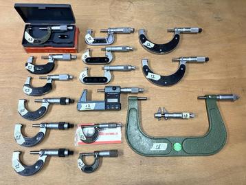 Micrometers, analoog, digitaal, MITUTOYO, STEINMEYER beschikbaar voor biedingen