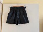 Zara zwarte nepleren short XS nieuw, Kort, Verzenden, Nieuw, Maat 34 (XS) of kleiner