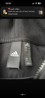 Adidas Real Madrid Trainingsjack Maat M, Ophalen of Verzenden, Zo goed als nieuw, Maat 48/50 (M), Zwart