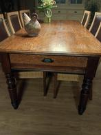 Lange eettafel, Huis en Inrichting, Tafels | Eettafels, Ophalen, Gebruikt, 100 tot 150 cm, 200 cm of meer