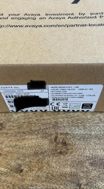 NIEUW Avaya J169 IP Black Phone 700513636 beschikbaar voor biedingen
