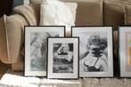Set van 3 ingelijste prints – kant-en-klaar voor aan de muur, Ophalen of Verzenden, Voor 1940, Zo goed als nieuw