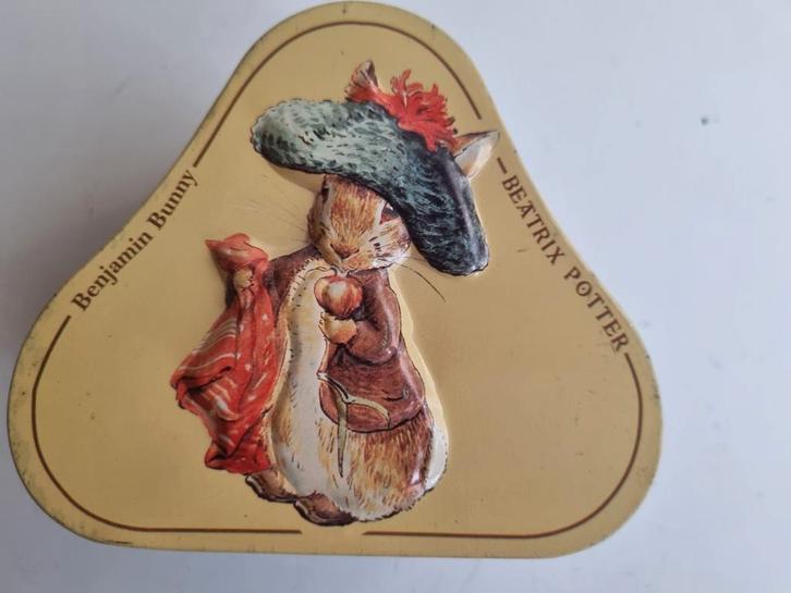 Vintage spaarpot Beatrix Potter Mrs.Rabbit, Verzamelen, Spaarpotten, Gebruikt, Ophalen of Verzenden