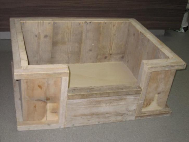 Houten hondenmand, Dieren en Toebehoren, Hondenmanden, Nieuw, Overige, Ophalen