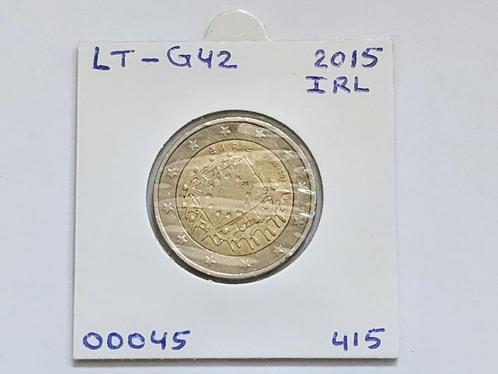 2-euromunt Ierland (IRL) 2015 Europa LT-G42, Postzegels en Munten, Munten | Europa | Euromunten, Losse munt, 2 euro, Ierland, Ophalen of Verzenden