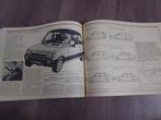 Renault 4,5,6,12,14,15,17,16,18,30, alpine, rodeo autofolder, Ophalen of Verzenden, Nieuw, Renault