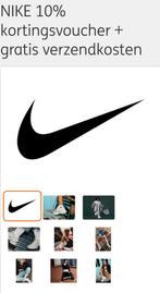 Gratis verzendkosten + 10% korting op NIKE, Kortingsbon, Warenhuis- of Winkelbon