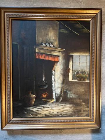 Schilderij van schouw beschikbaar voor biedingen
