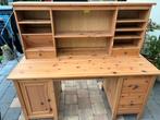 Grenen bureau en ladenkastje, Huis en Inrichting, Bureaus, Ophalen, Gebruikt