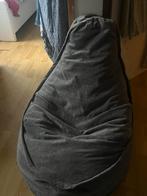 Zitzak met rugleuning - Zo goed als nieuw!, Ophalen, Zo goed als nieuw, Grijs, Zitzakstoel