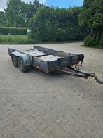 tandemas aanhanger, opknapper of oud ijzer, Ophalen, Gebruikt, Transportkar