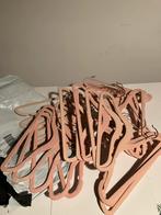 Rose kleuter kleerhangers 35st., Ophalen of Verzenden, Nieuw, Overige typen