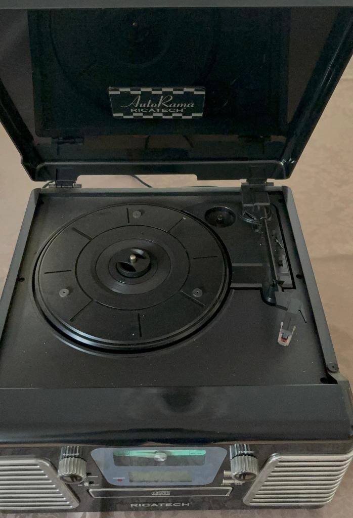 Radio Retro met Platenspeler, CD.USB, SD., Audio, Tv en Foto, Radio's, Zo goed als nieuw, Overige typen, Met cd-speler, Ophalen