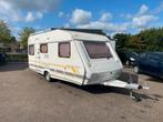 Delta Euroliner 470 met voortent en luifel, Caravans en Kamperen, Caravans, 4 tot 5 meter, Delta, 1000 - 1250 kg, 2 aparte bedden