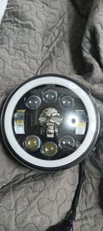 Gloednieuwe Koplamp motor met schedel in de lamp Verwerkt, Ophalen of Verzenden, Nieuw