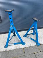 Set Assteunen 3 Ton., Ophalen, Zo goed als nieuw, Hydraulisch, Garagekrik