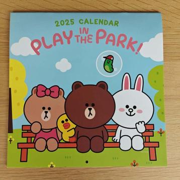Line Friends Brown & Cony kalender 2025 (nieuw) beschikbaar voor biedingen