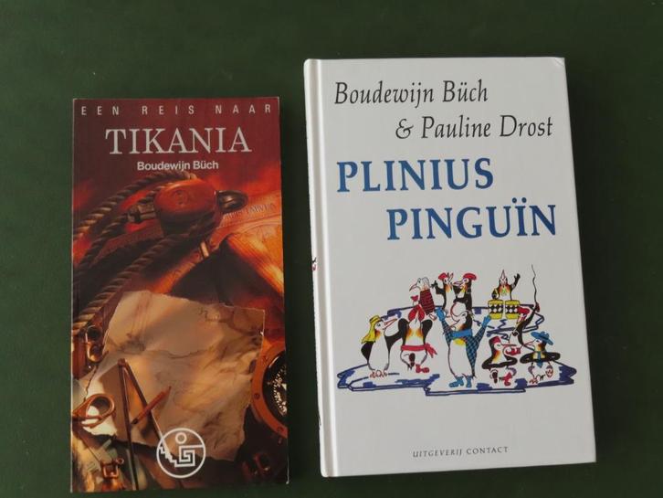 Tikania & Plinius Pinguïn - Boudewijn Büch., Boeken, Literatuur, Gelezen, Nederland, Ophalen of Verzenden