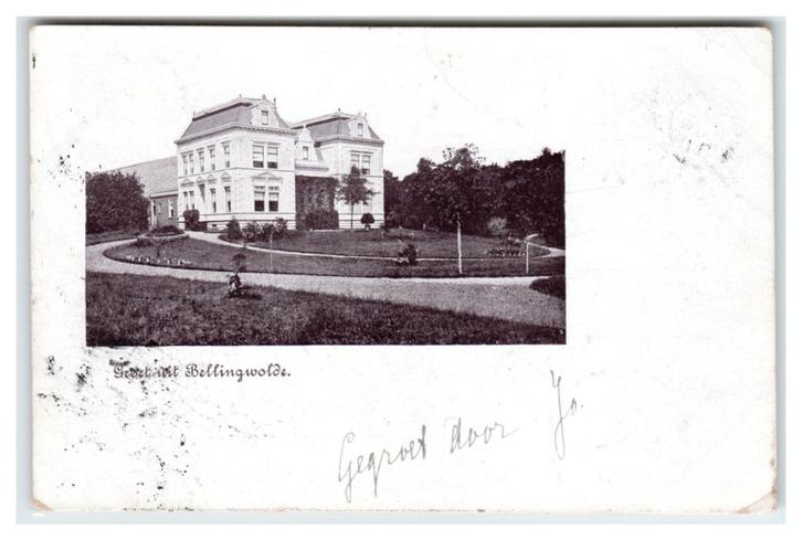Bellingwolde, Groet uit Bellingwolde, Verzamelen, Ansichtkaarten | Nederland, Gelopen, Groningen, Voor 1920, Verzenden