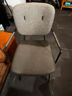 Eetkamerstoel /stoel June groen met zwarte poten Xooon, Ophalen, Metaal, Overige kleuren, Nieuw