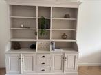 Beige buffet kast bovenstuk is eraf te halen., Huis en Inrichting, Kasten | Buffetkasten, Ophalen, Gebruikt, 200 cm of meer, Landelijk