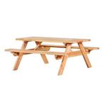 Picknicktafel Douglas 180 cm, Tuin en Terras, Picknicktafels, Nieuw, Inklapbaar, Rechthoekig, Ophalen