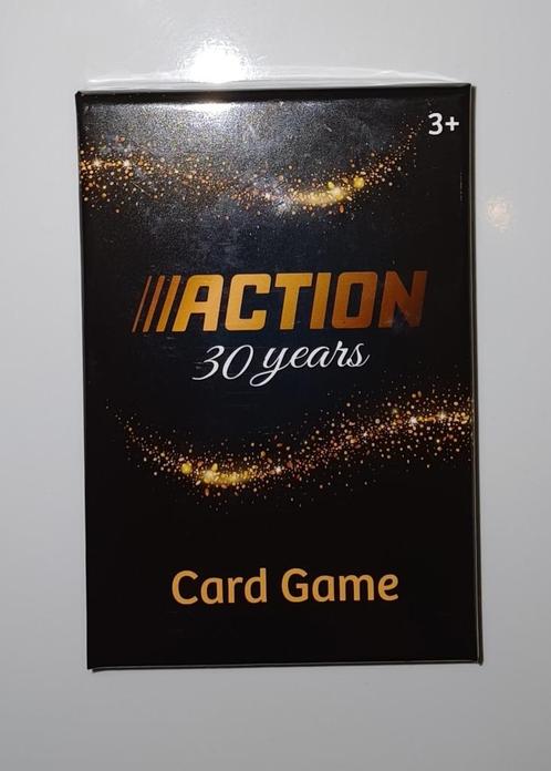 Action 30 years official card game, Hobby en Vrije tijd, Gezelschapsspellen | Overige, Nieuw, Een of twee spelers, Ophalen of Verzenden